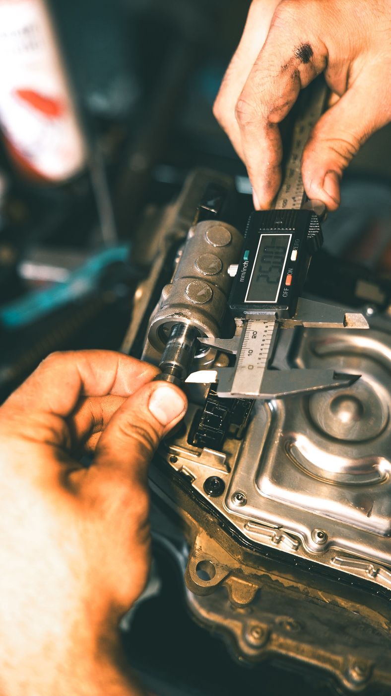 Comprobación de una cota con el calibre